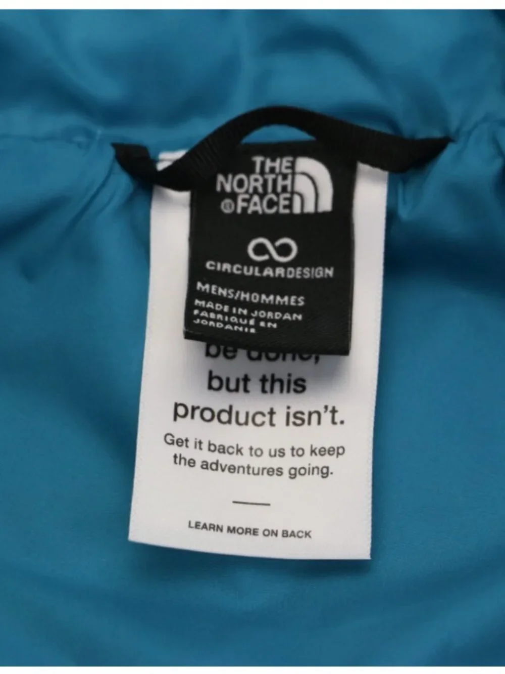 The North Face ThermoBall Jacket Men's M Medium Blue Insulated Puffer TNF DWR